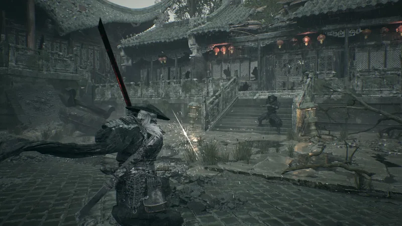 Official Phantom Blade Zero gameplay showing a sword fight
